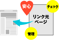 リンク元ページも安心なサイトです